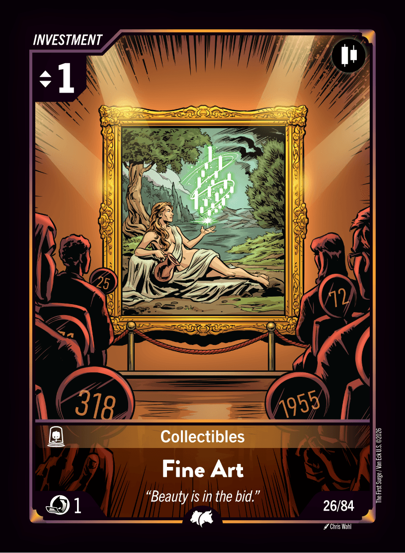 Fine Art, Investment card